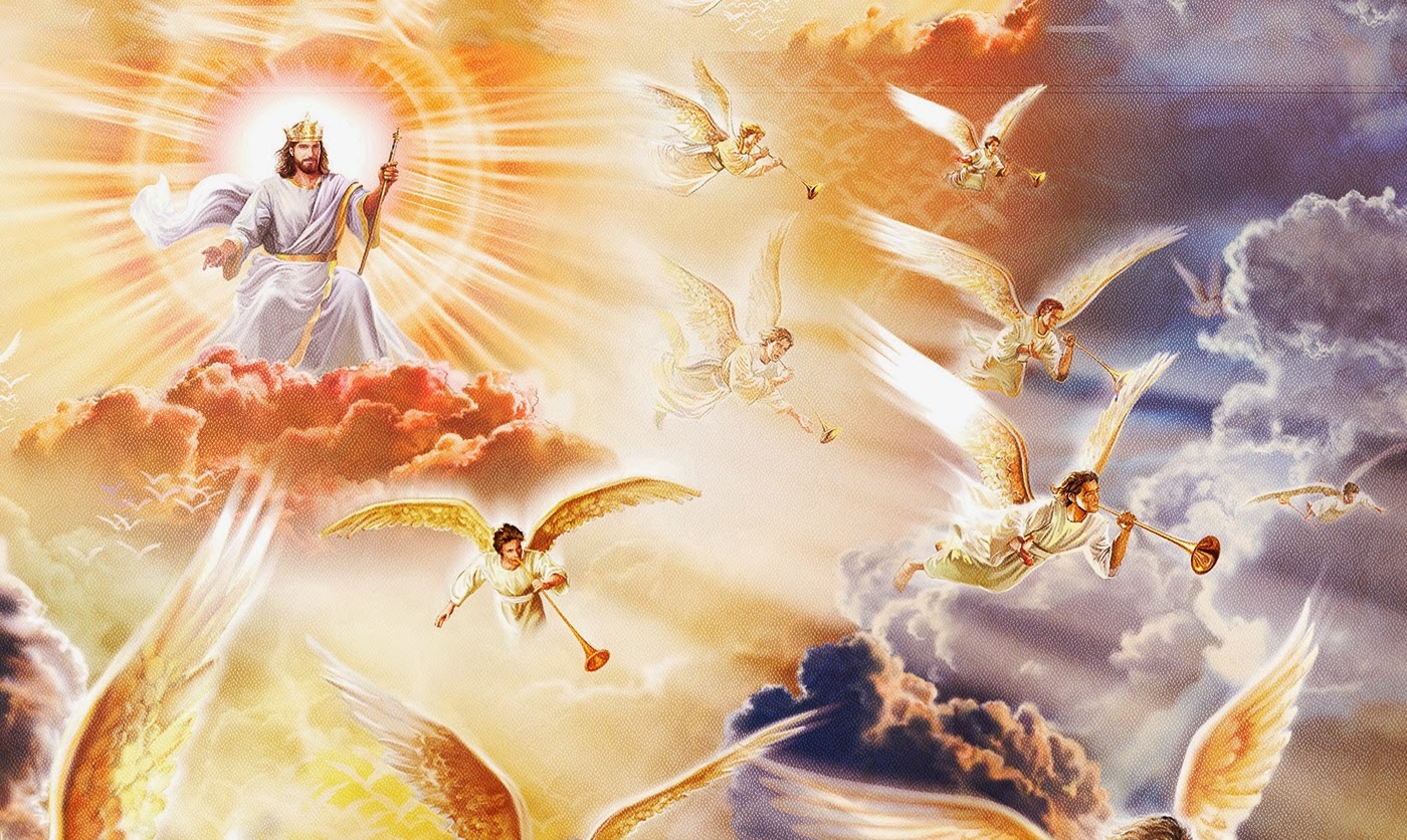 Resultado de imagen para En aquel tiempo, Jesús dijo a sus discípulos: «En aquellos días, después de la tribulación aquella, el sol se oscurecerá, y la luna no dará su resplandor, y los astros estarán cayendo del cielo, y las fuerzas que hay en los cielos serán sacudidas. Entonces, verán al Hijo del hombre viniendo en las nubes con gran poder y gloria. Y entonces enviará a los ángeles, y congregará a sus elegidos de los cuatro vientos, desde la extremidad de la tierra hasta la extremidad del cielo.